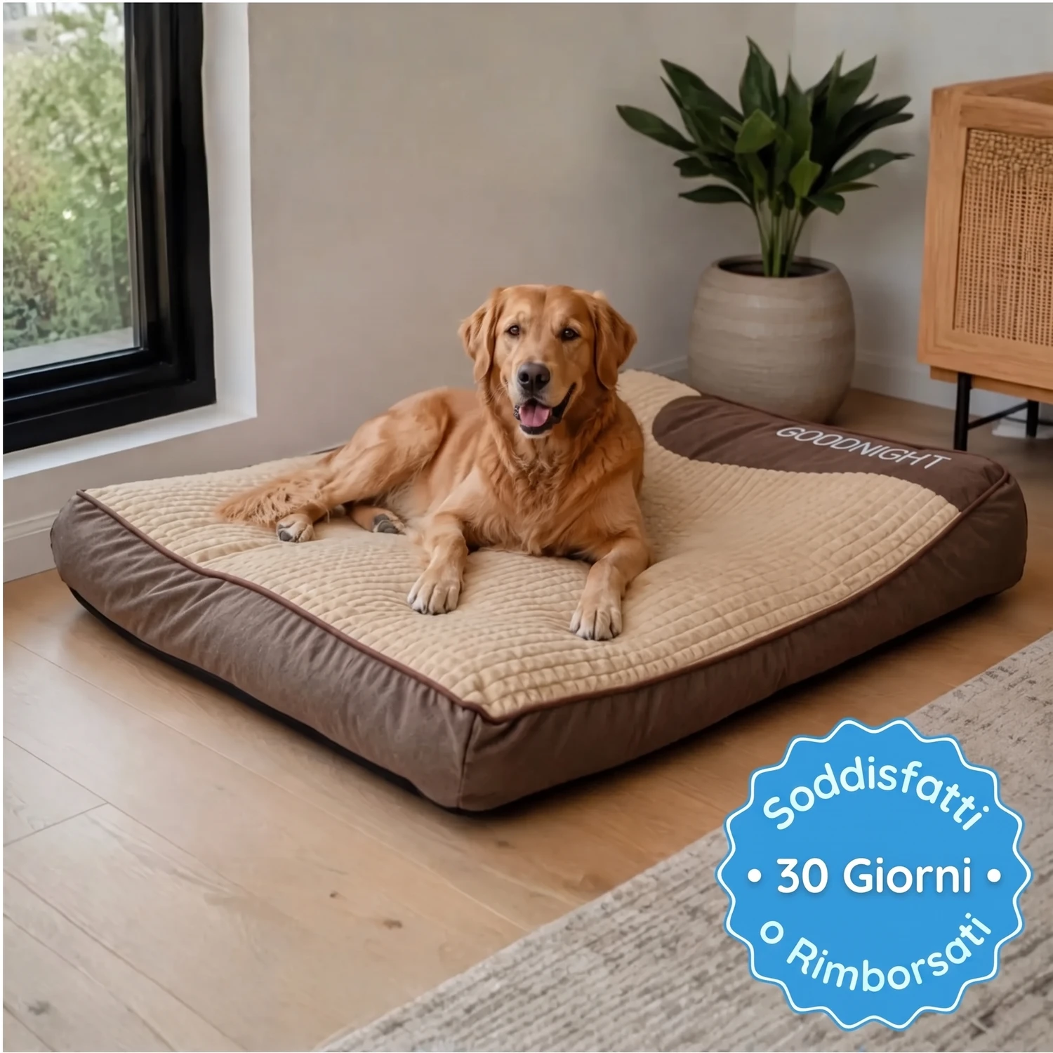 Cuscino per cani di qualità premium